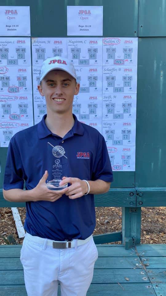 Oliver Paddon, 3rd Place, 16-18 Boys