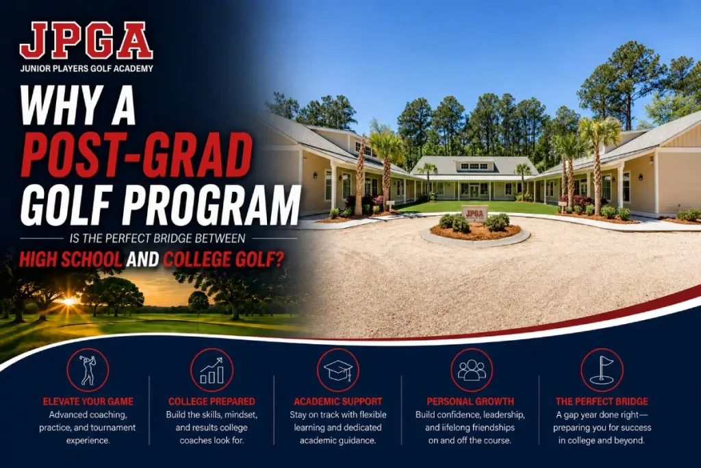 Post-Grad Golf Program bridge between High School and College Golf