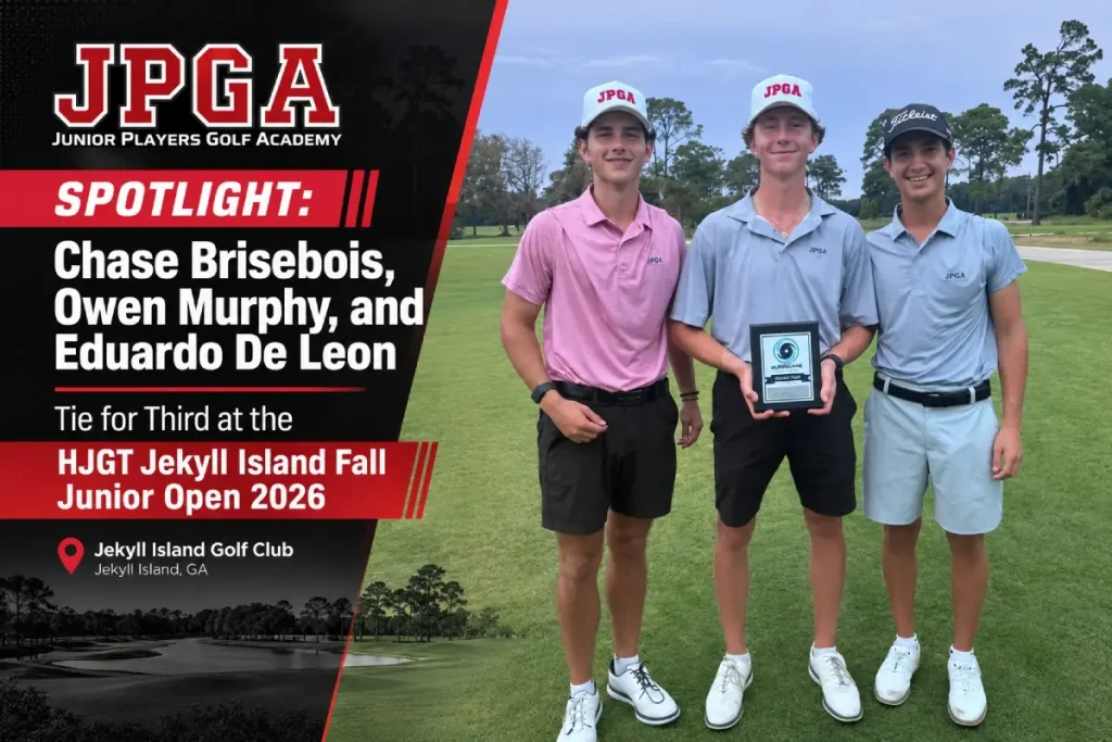 Chase Brisebois, Owen Murphy, and Eduardo De Leon Tie for Third